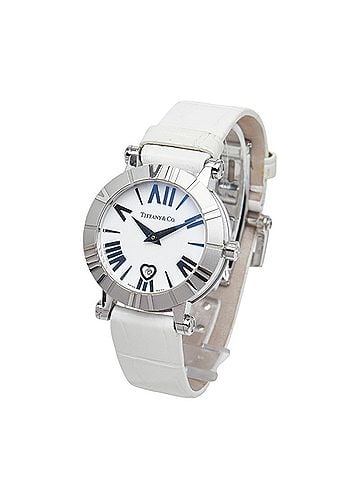Tiffany & Co. Tiffany & Co. Atlas Heart Watch Z1300.11.11A20A71A Quartz White Dial Stainless Steel Leather Strap Ladies' TIFFANY&Co. (view 2)