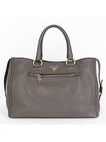 Prada Front Zip Pocket Convertible Tote  (view 1)
