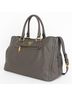 Prada Gray Front Zip Pocket Convertible Tote  One size - photo 3