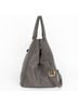 Prada Gray Front Zip Pocket Convertible Tote  One size - photo 4