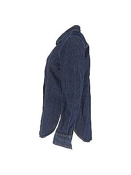 Totême Totême Shirt in Navy Blue Denim (view 2)