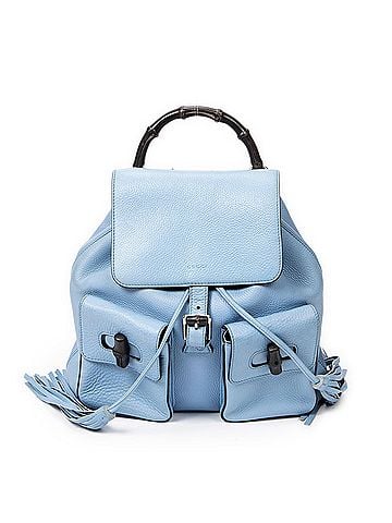 Gucci Bamboo Tassel Drawstring Backpack  (view 1)