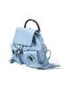 Gucci Blue Bamboo Tassel Drawstring Backpack  One size - photo 3