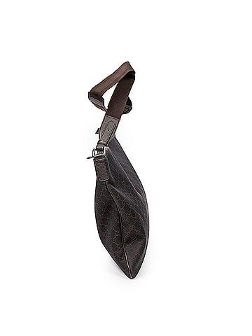 Gucci Large Denim Flat Messenger  (view 2)