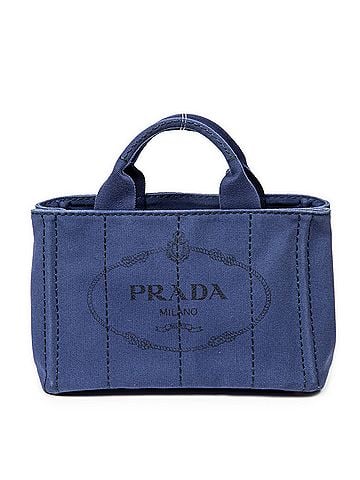 Prada Small Canapa Tote  (view 1)