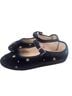 Sézane 100% Cotton Floral Gold Blue Flats Size 8 - photo 1
