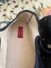 Sézane 100% Cotton Floral Gold Blue Flats Size 8 - photo 6