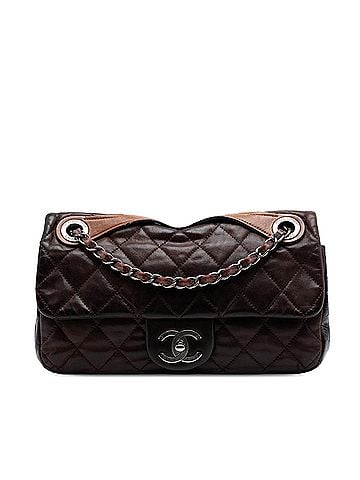 Chanel Medium Iridescent Calfskin In the Mix Flap (view 1)