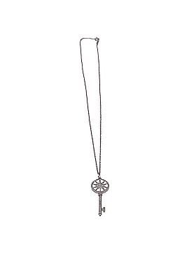 Tiffany & Co. Tiffany & Co. Diamond Star Key Chain Necklace in Silver Platinum Metal (view 2)