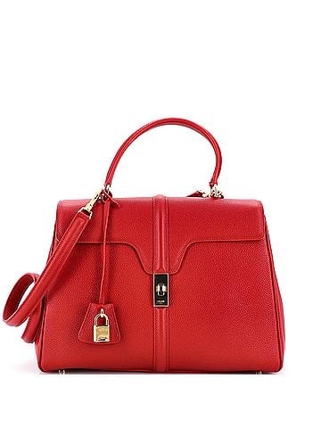 Céline 16 Top Handle Bag Grained Calfskin Medium (view 1)