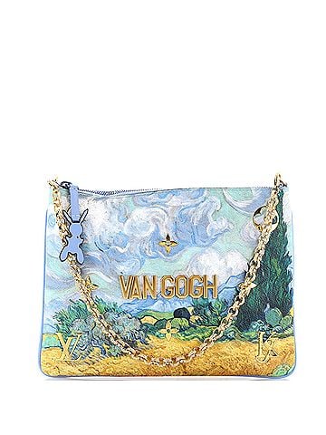 Louis Vuitton Pochette Clutch Limited Edition Jeff Koons Van Gogh Print Canvas (view 1)
