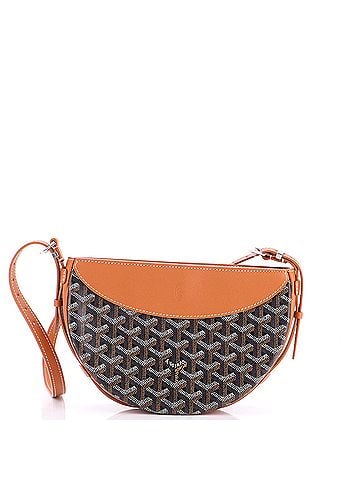 Goyard Hirondelle Shoulder Bag Coated Canvas and Leather (view 1)