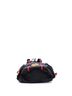 Gucci 100% Canvas Plain Black Multi Color Techpack Backpack Embroidered Techno Canvas Small One size - photo 2