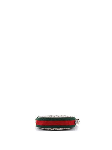 Gucci Ophidia Half Moon Bag GG Coated Canvas Mini (view 2)