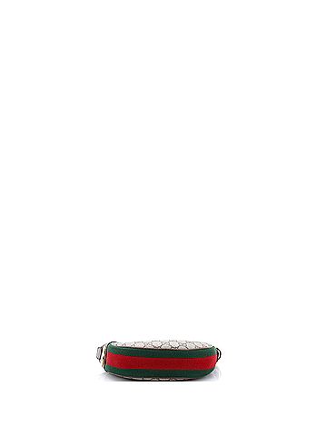 Gucci Ophidia Half Moon Bag GG Coated Canvas Mini (view 2)