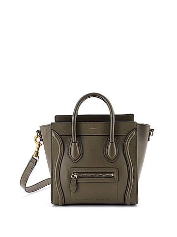 Céline Luggage Bag Smooth Leather Nano (view 1)