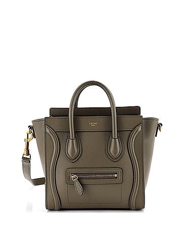 Céline Luggage Bag Smooth Leather Nano (view 1)