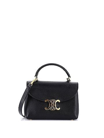 Céline Nino Top Handle Bag Leather Teen (view 1)