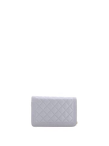 Chanel Boy Wallet on Chain Quilted Caviar (view 2)