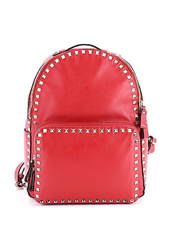 Valentino Garavani Rockstud Backpack Leather Medium (view 1)