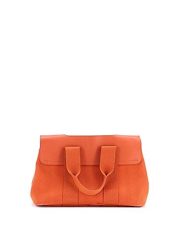 Hermès Valparaiso Bag Toile and Leather PM (view 1)