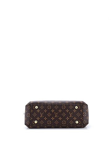 Louis Vuitton Braided Handle Montaigne Handbag Monogram Canvas MM (view 2)