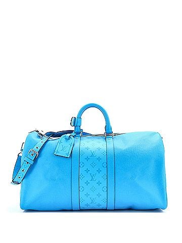 Louis Vuitton Keepall Bandouliere Bag Monogram Taigarama 50 (view 1)