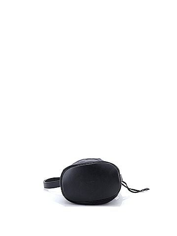 Saint Laurent Rive Gauche Drawstring Bucket Bag Padded Nylon (view 2)