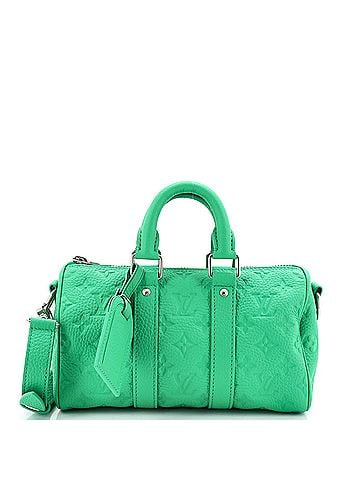 Louis Vuitton Keepall Bandouliere Bag Monogram Taurillon Leather 25 (view 1)