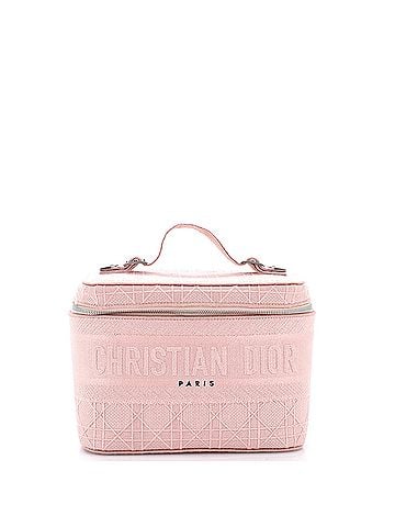 Christian Dior DiorTravel Vanity Case Cannage Embroidered Canvas (view 1)