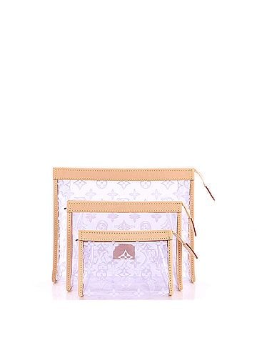 Louis Vuitton Trio Poche Toilette Set Monogram PVC (view 2)