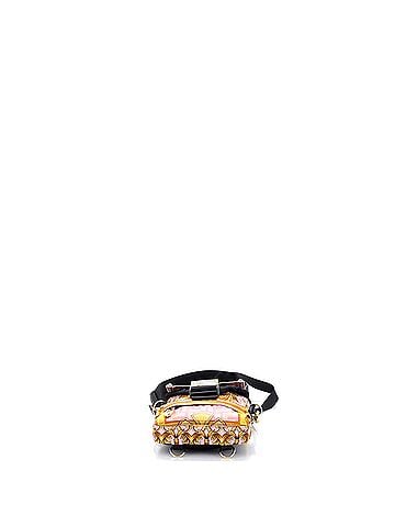 Fendi x Versace Fendace Fendiness Backpack Printed Zucca Nylon Mini (view 2)