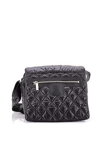 Chanel Coco Cocoon Messenger Bag Quilted Nylon Medium (view 1)