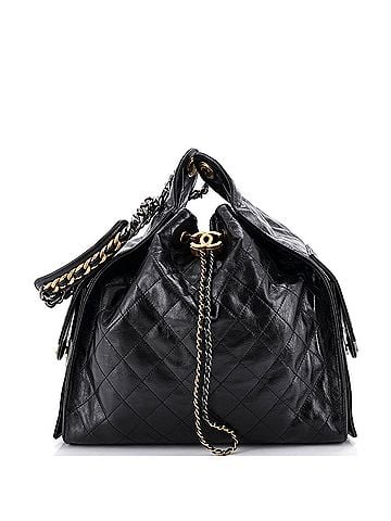 Chanel 25 Hobo Bag Quilted Shiny Crumpled Calfskin Medium (view 1)