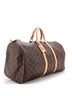 Louis Vuitton 100% Coatead Canvas Brown Keepall Bag Monogram Canvas 55 One size - photo 3