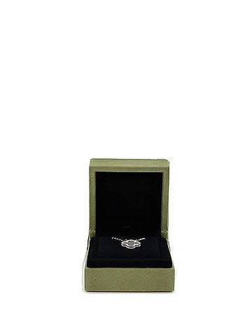 Van Cleef & Arpels Vintage Alhambra Pendant Necklace 18K White Gold and Mother of Pearl (view 2)