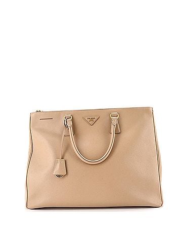Prada Double Zip Lux Tote Saffiano Leather XL (view 1)