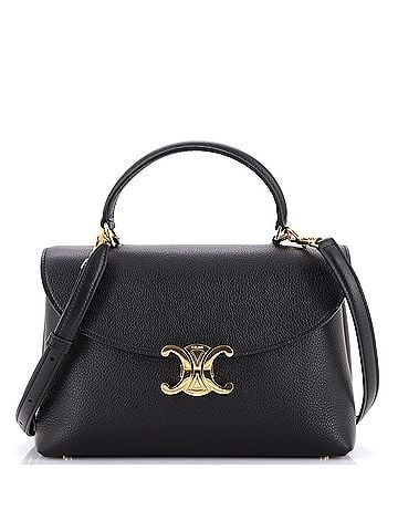 Céline Nino Top Handle Bag Leather Medium (view 1)