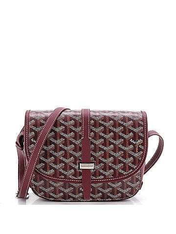Goyard Belvedere III Messenger Bag Coated Canvas with Leather PM (view 1)