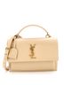Saint Laurent 100% Leather Tan Sunset Top Handle Shoulder Bag Leather Medium One size - photo 1