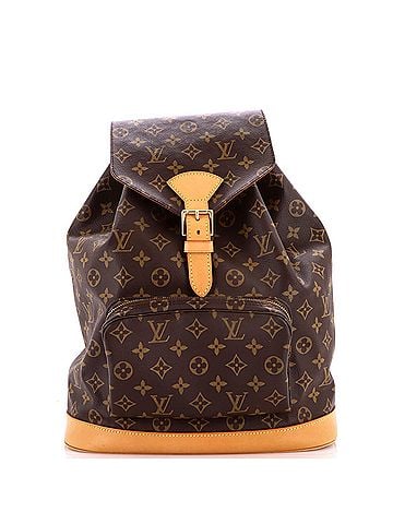 Louis Vuitton Vintage Montsouris Backpack Monogram Canvas GM (view 1)