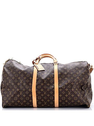 Louis Vuitton Keepall Bandouliere Bag Monogram Canvas 60 (view 1)