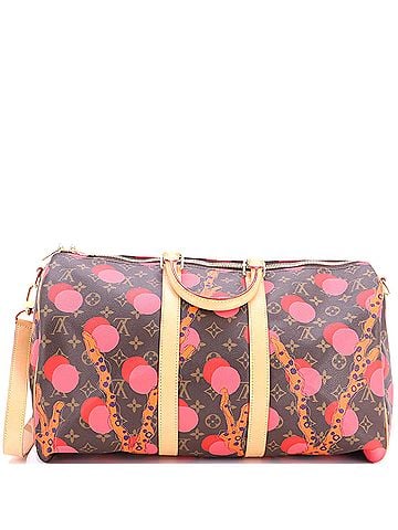 Louis Vuitton Keepall Bandouliere Bag Limited Edition Monogram Ramages 45 (view 1)
