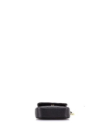 Chanel Bar Clutch on Chain Quilted Caviar Mini (view 2)