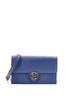 Gucci 100% Leather Blue Interlocking Wallet on Chain Leather One size - photo 1