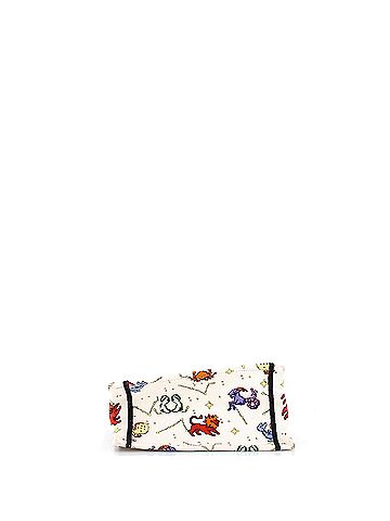 Christian Dior Book Tote Zodiac Embroidered Canvas Small (view 2)