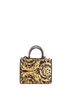 Versace 100% Raffia Black Athena Tote Barocco Raffia Small One size - photo 4