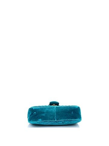 Gucci GG Marmont Flap Bag Matelasse Velvet Small (view 2)
