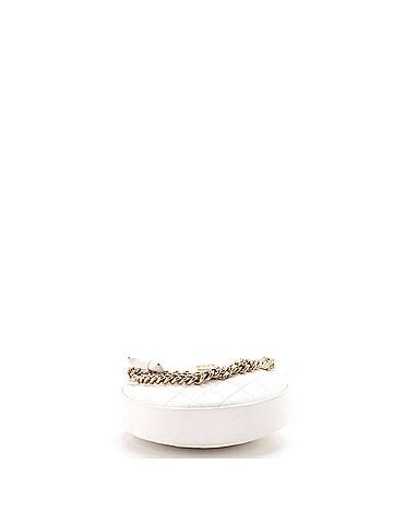 Chanel Double Chain Bow Hobo Pouch Quilted Caviar Mini (view 2)