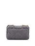 Chanel 100% Wool Gray 19 Flap Bag Quilted Wool Medium One size - photo 4